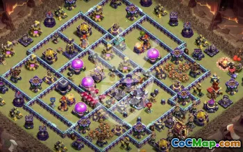 Top Town Hall 15 Base Layouts with Copy Link #53388