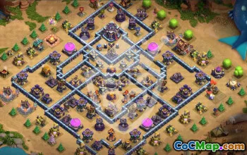 Top Town Hall 15 Base Layouts with Copy Links #54533