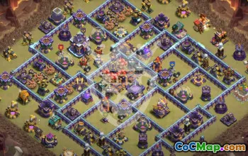 Top Town Hall 15 Base Layouts with Links #54590