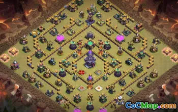 Top Town Hall 15 CoC Base Layouts & Maps for War & Trophies #27088