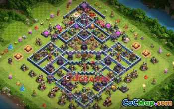 Top Town Hall 15 Farming Base | Clash of Clans Copy Link #23430