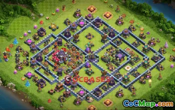 Top Town Hall 15 Farming Base | Clash of Clans Copy Link #24021