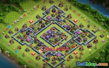 Top Town Hall 15 Farming Base | Clash of Clans Copy Link #24196