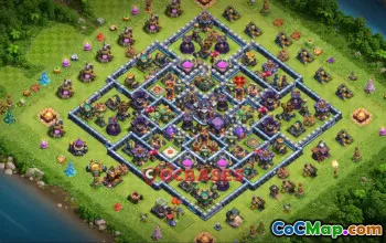 Top Town Hall 15 Farming Base | Copy Base Link | Clash of Clans #22997