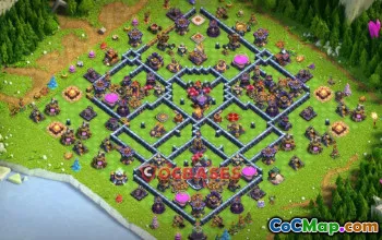 Top Town Hall 15 Hybrid Base for Clash of Clans 2023 #20783