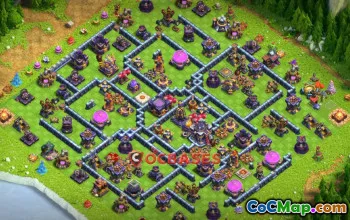 Top Town Hall 15 Trophy Base - Anti 3 Stars | Clash of Clans #20115