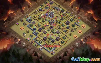 Top Town Hall 15 War Base: Anti 2 Stars & Anti Air Strategies #23861