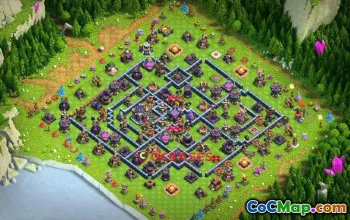 Top Town Hall 15 War Base Designs - Clash of Clans #21216