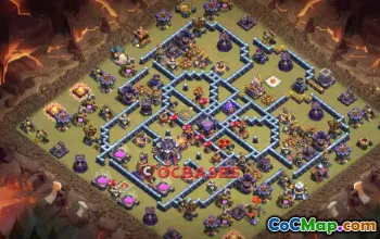 Top Town Hall 15 War Base for Clash of Clans - Anti 3 Stars #21407