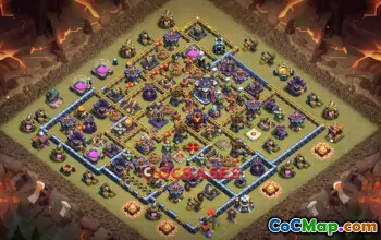 Top Town Hall 15 War Base for Clash of Clans - Copy Link #22301