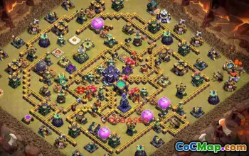 Top Town Hall 15 War Base for Clash of Clans - Copy Link #24030