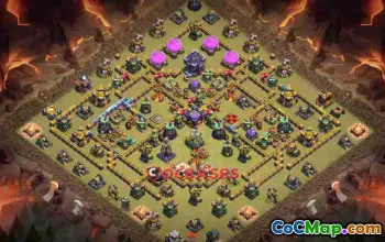 Top Town Hall 15 War Base Layout - Anti 2 Stars | Thawne Gaming #23895