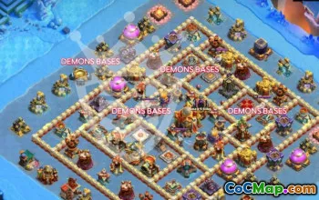 Top Town Hall 16 Base Layouts and Links #54249