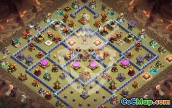 Top Town Hall 16 Base Layouts for Clash of Clans #54242