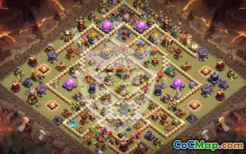 Top Town Hall 16 Base Layouts for Clash of Clans #54509