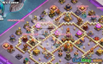 Top Town Hall 16 Base Layouts for Clash of Clans #54932