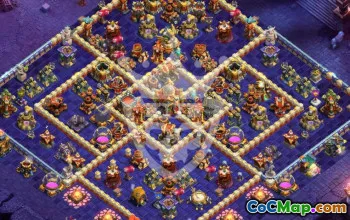 Top Town Hall 16 Base Layouts for Clash of Clans #56256