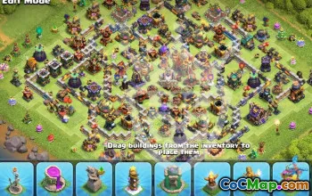 Top Town Hall 16 Base Layouts & Maps #53726