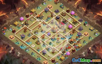 Top Town Hall 16 Base Layouts & Maps #54081