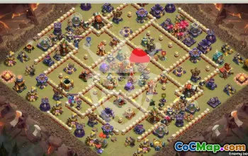 Top Town Hall 16 Base Layouts to Copy #56464
