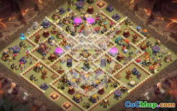 Kopiera Clash of Clans-baser  Town Hall 16 #54659