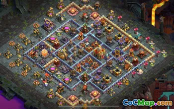 Top Town Hall 16 Base Layouts with Copy Links #53598