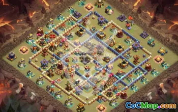 Top Town Hall 16 Base Layouts with Copy Links #54246