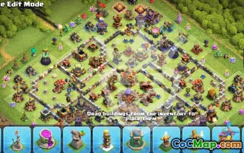 Top Town Hall 16 Base Layouts with Copy Links #55849