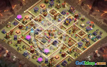 Top Town Hall 16 Clash of Clans Base Layouts #54395