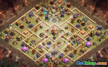 Top Town Hall 16 Clash of Clans Base Layouts #54503