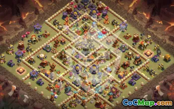 Top Town Hall 16 Clash of Clans Base Layouts #54829