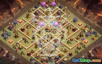 Top Town Hall 16 Clash of Clans Base Layouts #54988