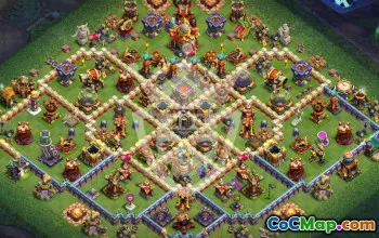 Top Town Hall 16 Clash of Clans Base Layouts #56015