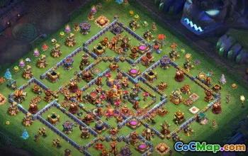 Top Rathaus 16 Landwirtschaftliche Basis | Clash of Clans Kopierlink #18709