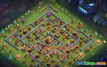 Top Rathaus 16 Landwirtschaftliche Basis | Clash of Clans Kopierlink #18754