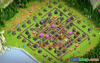 Top Town Hall 16 Farming Base | Clash of Clans Copy Link #19335