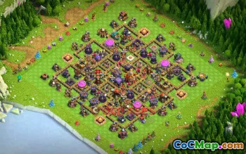 Top Town Hall 16 Farming Base | Clash of Clans Copy Link #19386