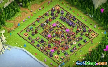 Top Town Hall 16 Farming Base | Clash of Clans Copy Link #19414