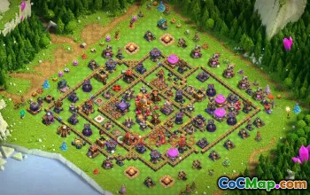 Top Town Hall 16 Farming Base - Clash of Clans Copy Link #19514