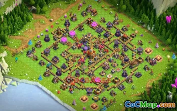 Top Town Hall 16 Farming Base | Clash of Clans Copy Link #19597