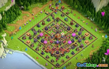 Top Town Hall 16 Farming Base | Clash of Clans Copy Link #19614