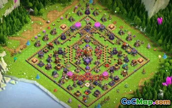 Top Town Hall 16 Farming Base | Clash of Clans Layouts #19494