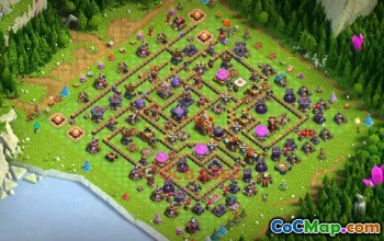 Top Town Hall 16 Farming Base & Copy Link | Clash of Clans #19631