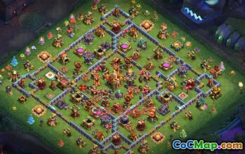 Top Rathaus 16 Landwirtschaftliche Basis | Kopieren Sie den Link für Clash of Clans #18704