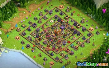 Top Town Hall 16 Trophy Base - Clash of Clans Guide #19404