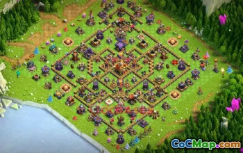Top Town Hall 16 Trophy Base - Clash of Clans Guide #19415