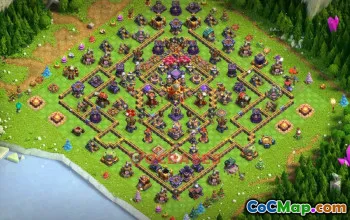 Top Town Hall 16 Trophy Base | Clash of Clans Guide #19444