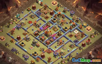 Top Town Hall 16 War Base - Clash of Clans Copier le lien #18726