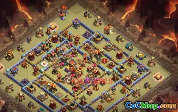 Top Town Hall 16 War Base - Stratégies Clash of Clans #18781