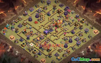 Top Town Hall 16 War Base & Copy Link | Clash of Clans #19641